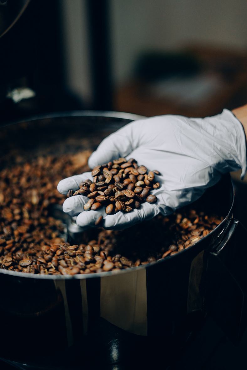 Roasting coffee